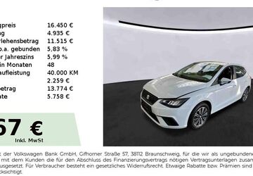 Seat Ibiza 35.250 km 16.450 &euro; Nürnberg 90431