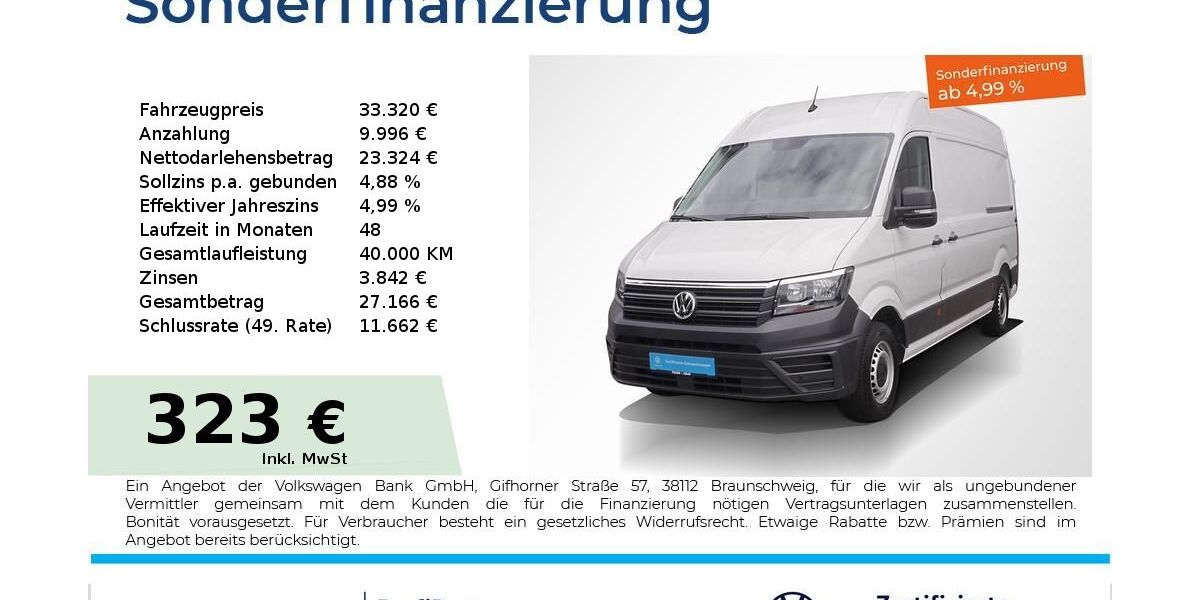 VW Crafter 94.350 km 29.988 &euro; Nürnberg 90441
