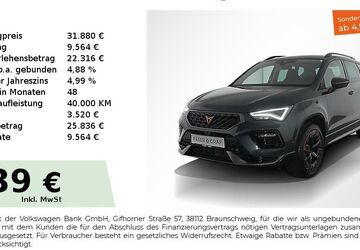 Cupra Ateca 35.850 km 31.880 &euro; Nürnberg 90441