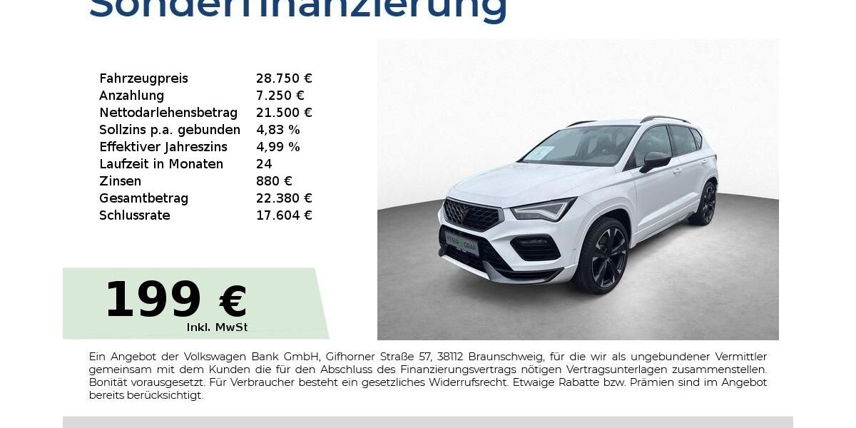 Cupra Ateca 43.900 km 27.750 &euro; Roth 91154