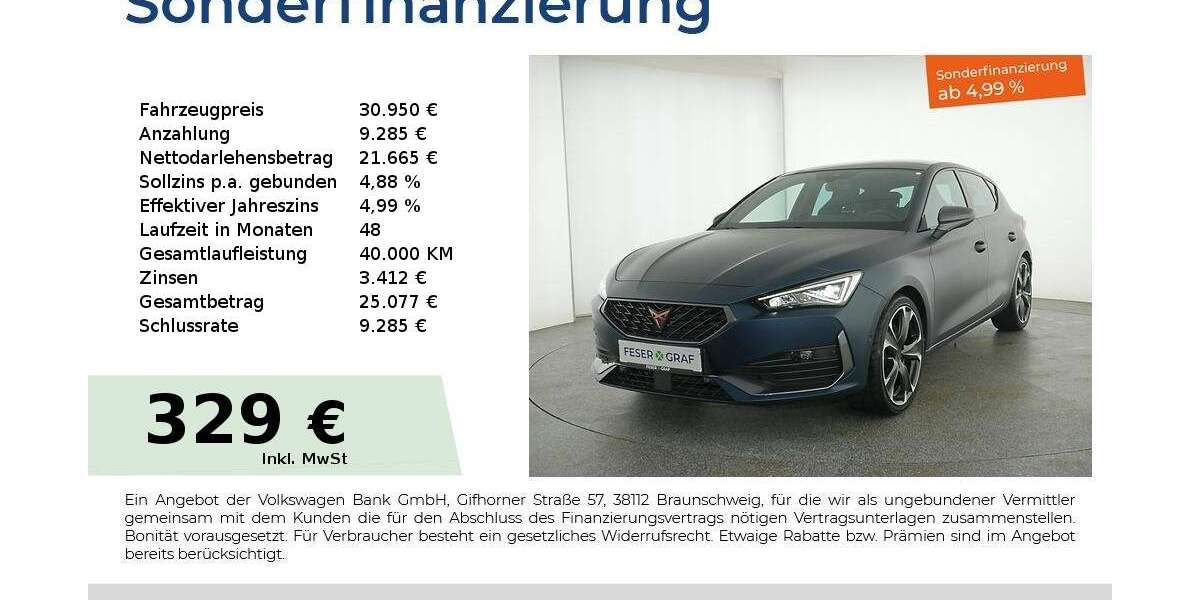 Cupra Leon 32.750 km 30.950 &euro; Nürnberg 90441