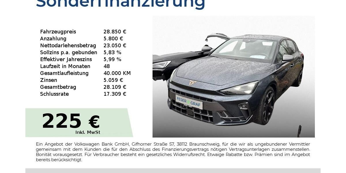 Cupra Leon 24.800 km 27.950 &euro; Schwabach 91126