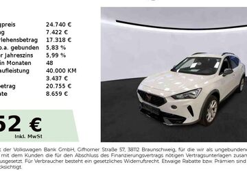 Cupra Formentor 23.550 km 24.740 &euro; Nürnberg 90431