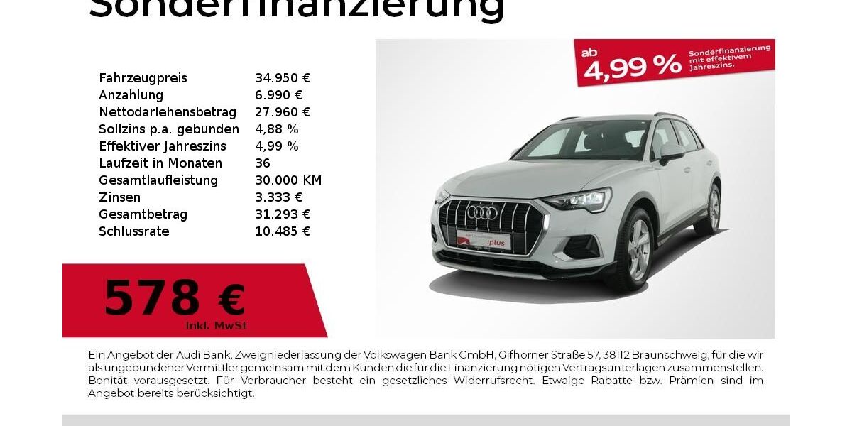 Audi Q3 29.372 km 34.950 &euro; Nürnberg 90441