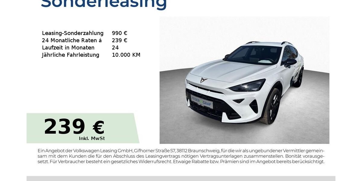 Cupra Formentor 26.800 km 31.950 &euro; Schwabach 91126