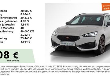 Cupra Leon 29.250 km 27.880 &euro; Nürnberg 90441