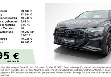 Audi Q8 146.350 km 58.480 &euro; Nürnberg 90431