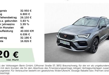 Cupra Ateca 13.700 km 32.950 &euro; Schwabach 91126