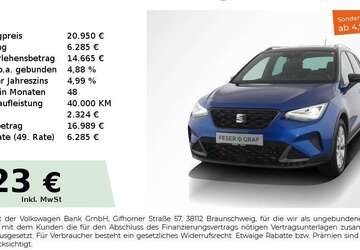 Seat Arona 34.950 km 20.950 &euro; Nürnberg 90441