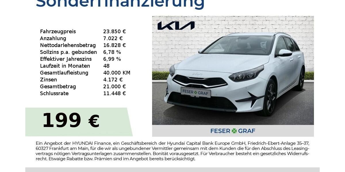 Kia ceed Sportswagon 40.575 km 23.450 &euro; Roth 91154