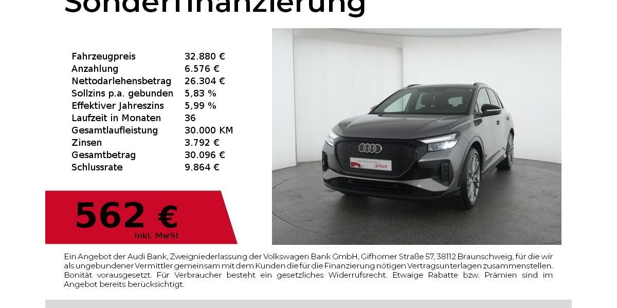 Audi Q4 41.400 km 32.880 &euro; Nürnberg 90441