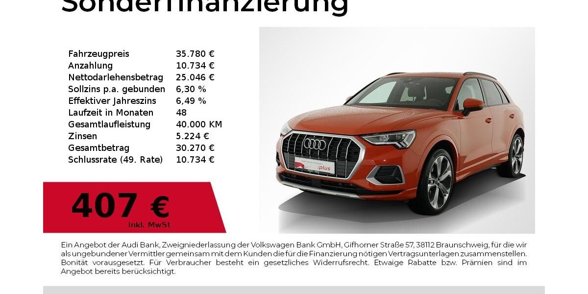 Audi Q3 22.500 km 32.680 &euro; Nürnberg 90411