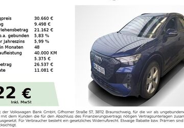Audi Q4 e-tron 87.050 km 30.330 &euro; Nürnberg 90431