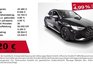 Audi S3 6.658 km 43.480 &euro; Nürnberg 90441