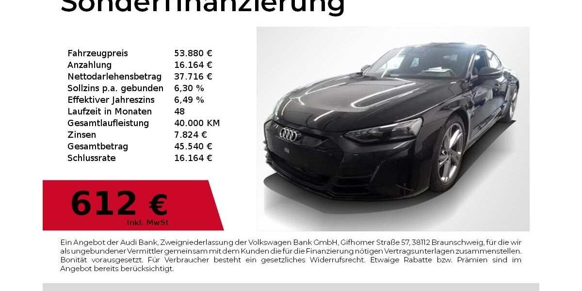 Audi e-tron GT 27.600 km 53.880 &euro; Nürnberg 90411
