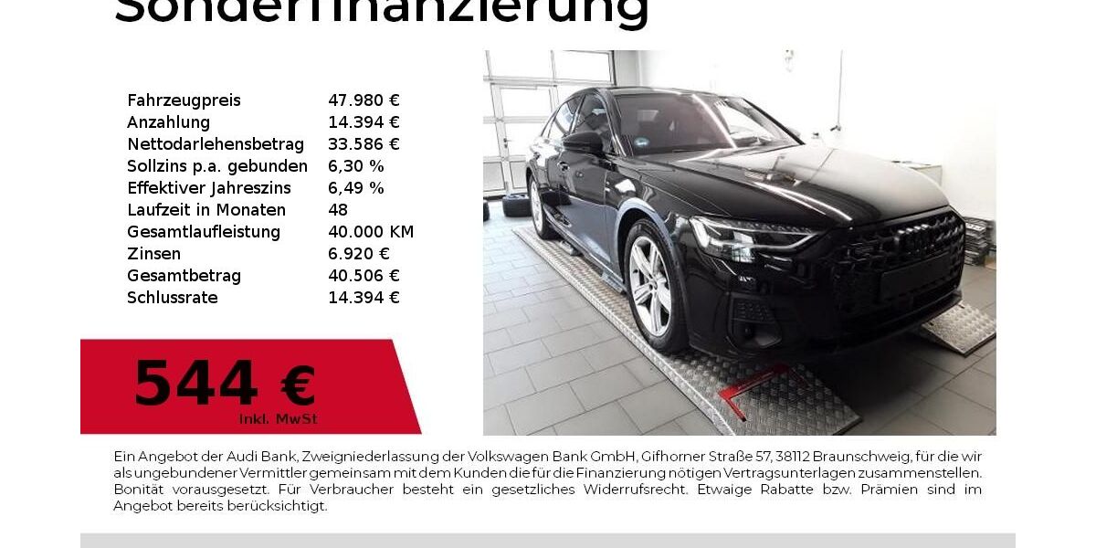 Audi A8 121.300 km 47.980 &euro; Nürnberg 90411
