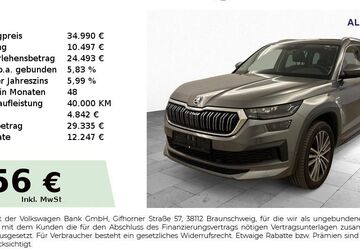 Skoda Kodiaq 60.650 km 34.990 &euro; Nürnberg 90431