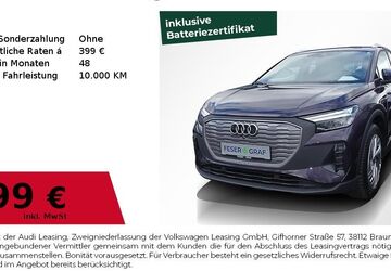 Audi Q4 e-tron 7.276 km 42.680 &euro; Erlangen 91058
