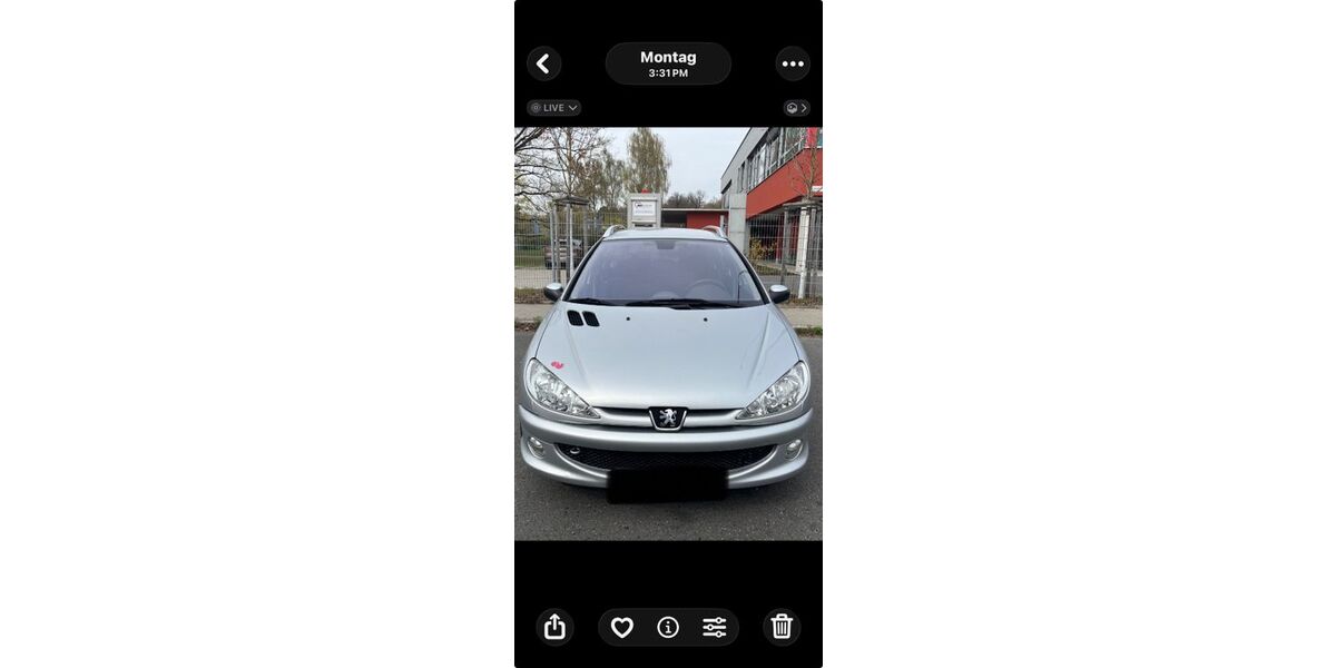 Peugeot 206 165.186 km 1.100 &euro; Nürnberg 90451