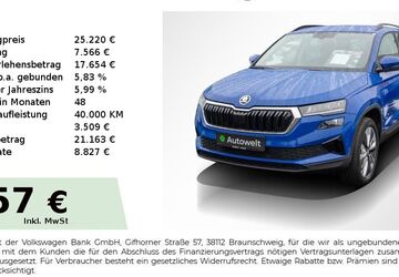 Skoda Karoq 84.350 km 24.440 &euro; Nürnberg 90431