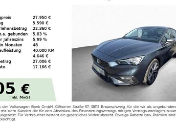 Seat Leon 14.950 km 27.950 &euro; Schwabach 91126