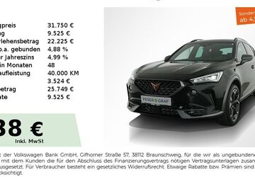 Cupra Formentor 13.950 km 31.450 &euro; Nürnberg 90441