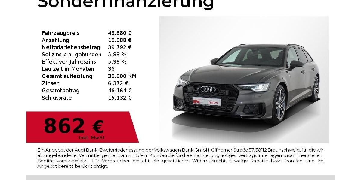 Audi A6 7.769 km 49.880 &euro; Nürnberg 90441