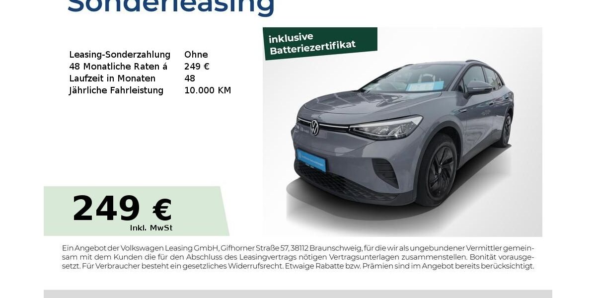 VW ID.4 44.750 km 19.880 &euro; Erlangen 91058