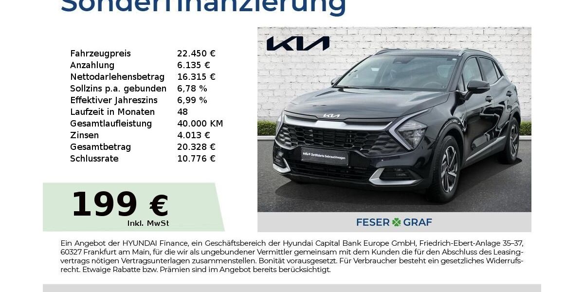 Kia Sportage 24.625 km 22.350 &euro; Schwabach 91126