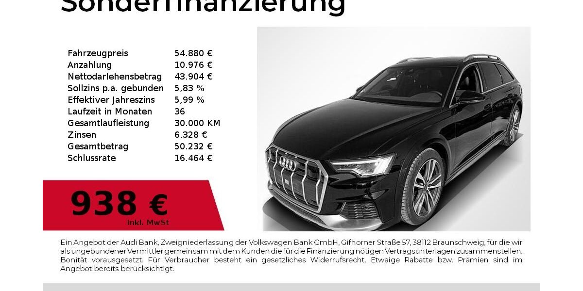 Audi A6 Allroad 35.507 km 54.880 &euro; Nürnberg 90441