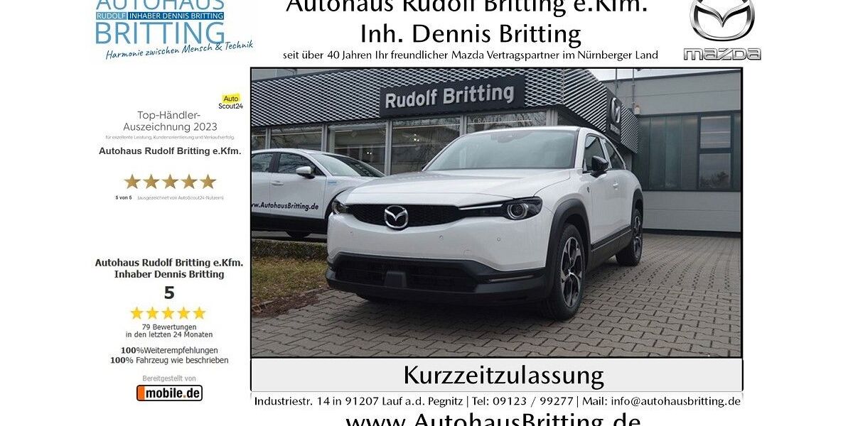 Mazda MX-30 14.000 km 24.990 &euro; Lauf 91207