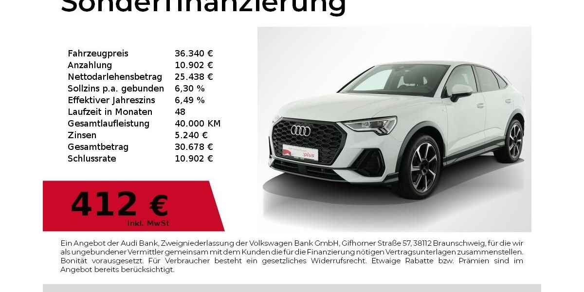 Audi Q3 11.400 km 36.340 &euro; Nürnberg 90411