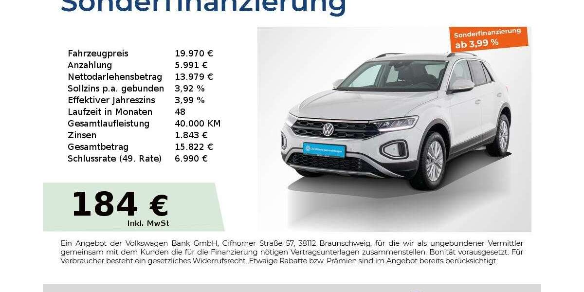 VW T-Roc 25.150 km 19.970 &euro; Nürnberg 90441