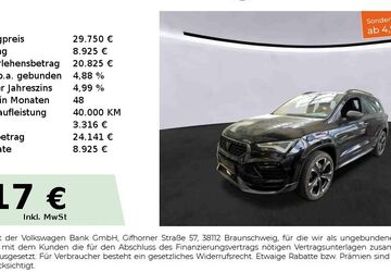 Cupra Ateca 32.450 km 29.750 &euro; Nürnberg 90441