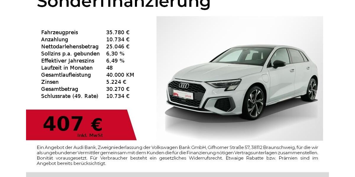 Audi A3 39.890 km 30.880 &euro; Nürnberg 90411