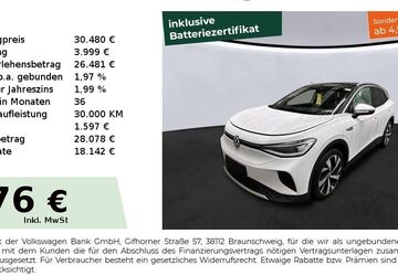 VW ID.4 21.552 km 30.480 &euro; Fürth 90763
