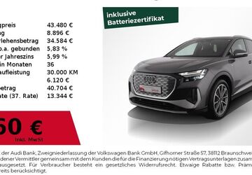 Audi Q4 e-tron 7.792 km 42.440 &euro; Nürnberg 90441